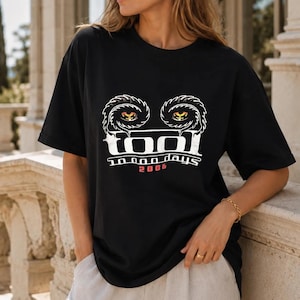 Vintage Tool 10000 Days 2006 T-Shirt – Retro Rock Band Graphic Tee, Music Fan Gift