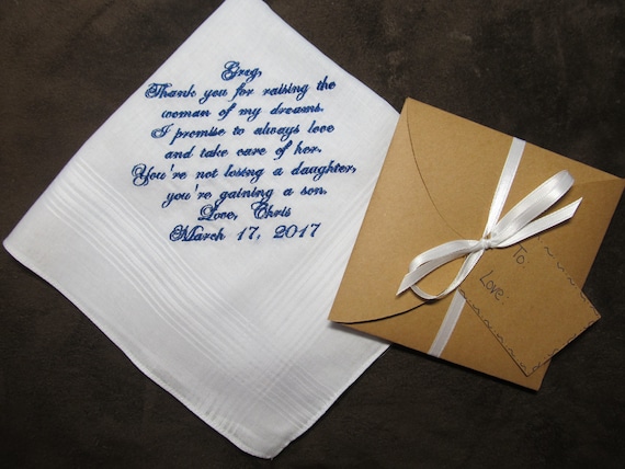 Father in Law of the Groom Father of the Bride Personalized