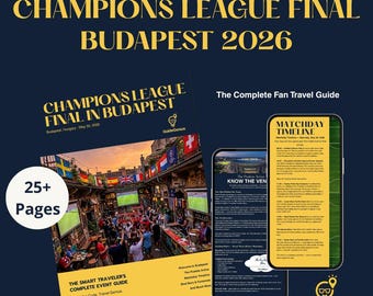 Guía de viaje para aficionados a la final de la Liga de Campeones de Budapest 2026 (PDF)