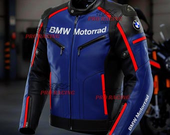 BMW Motorrad Motorcycle Jacket – Blue & Black Riding Jacket | Protective Biker Touring Jacket