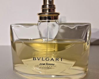Bvlgari Pour Femme 3.4 Oz Eau De Parfum for Women New Sealed Rare