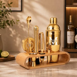 Custom Engraved Steel Whiskey Cocktail Shaker set , Personalised Custom whiskey wine set , Martini Bartender Tools, Gift for father husband