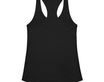 Débardeur femme DOS NAGEUR logo Signature VERT – Touche Pas Aux Animaux (impression avant)