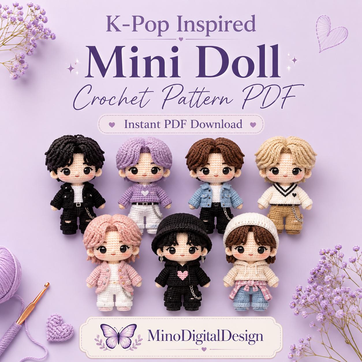 Bts crochet doll - Etsy 日本