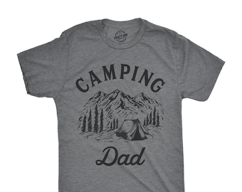 Camping Dad T-Shirt, Funny Outdoors Adventure Shirt