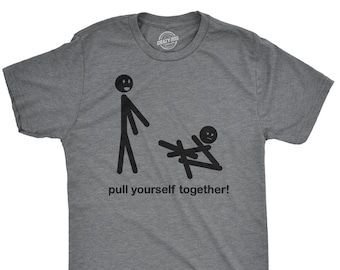 Funny Stick Men Shirt, Sarcastic Humor Tee