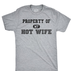 Groom Gift From Bride, Hot Wife Shirt, Funny Groom Shirt, Bride Groom T Shirt, Wifey Hubby T Shirt, Ball Chain Groom