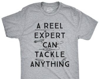 Funny Fishing T-Shirt: Reel Expert Angling Humor
