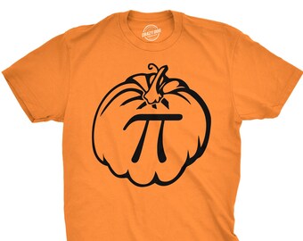 Ladies Pi Pumpkin Halloween Trick Or Treat Funny Parody Costume DT T-Shirt Tee