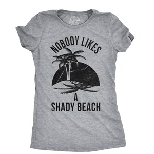 Womens Beach T Shirt, Womens Funny T Shirt, Beach Vacation Shirts ...