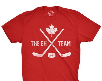 カナダホッケーTシャツ、Ehチーム、カナダホッケーギフト