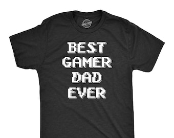 Funny Gamer Dad Shirt, Cool Mens Tee