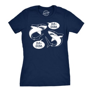 Da Dum Da Dum Shark Shirt, Shark Tshirts Women, Shark Hierarchy T Shirt, Funny Jaws Shirt, Ocean Lovers, Cool Shirts for Guys, Jaws