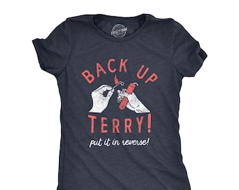 Back-Up Terry T-shirt: Rolig 4 juli patriotisk t-shirt