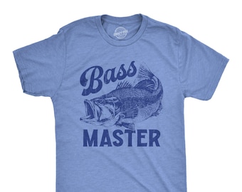 Bass Master Fishing T-Shirt, Angler Gift