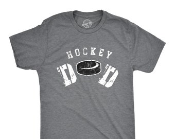 Hockey Dad T-Shirt, Herren Sport T-Shirt, Geschenk für Hockey-Liebhaber