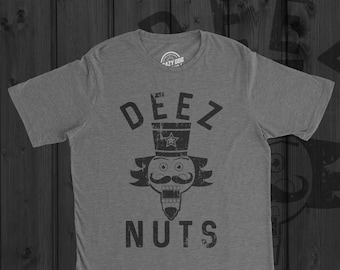 Rude Christmas Shirt, Nutcracker Shirt, Deez Nits, Inappropriate Christmas, Rude Christmas Tee, Offensive Xmas Gifts