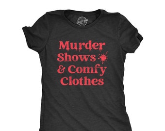 True Crime-shirt, moordseries en comfortabele kleding
