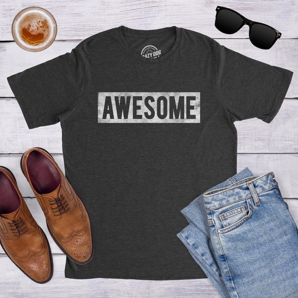 Awesome Shirt, Gamer Gift, Nerdy Shirts, Awesome Tee, Shirts For Husband, Funny Slogan Shirt, Teenager Gift Ideas, Cool Shirt