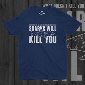 Mens Sharks T Shirt, Beach Shirt Men, Summer T Shirts, Fish T Shirt ...