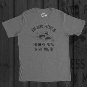 Pizza Shirt Men, Fitness Pizza, Funny Workout Shirt, Pizza Lover Tee, Fat American Shirt, Food T Shirt, Pizza Graphic Shirt, Pizza slice