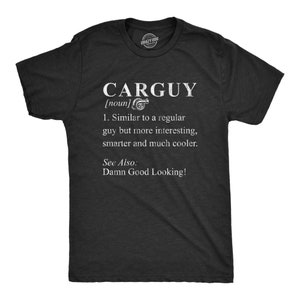 CAR GUY 定義シャツ、ワークベンチシャツ、メカニックシャツ、お父さんシャツ、父の日ギフト、車好きシャツ、車愛好家