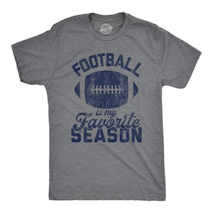 Football Is My Second Favorite Season, Sarcastic Football Shirt, Football Lovers Gifts, Funny Football Tee, Sunday Funday Shirt