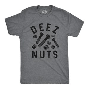 Deez Nuts and Bolts T-shirt, rolig pappapresent