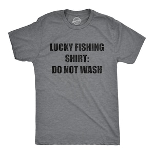 Mens Fishing Shirt Funny Angling Shirt Fishing Graphic Tee - Etsy