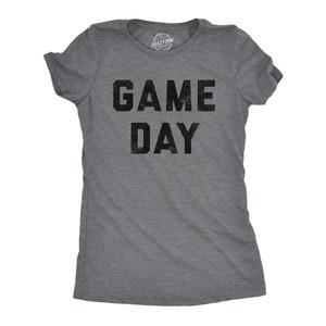 Game Day, Football Shirts, Ready For Game Day, Football Shirts, Funny Game Day, Womans Cute Shirt, Funny Shirts, Super Bowl