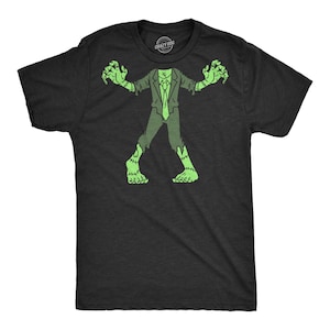 Zombie TShirt, Zombie Body, Zombie Halloween Costume, Dead Shirt,  Horror T Shirt, Funny Shirts, Funny Halloween Mens Shirt