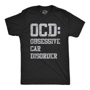 OCD: 強迫性障害、自動車好きへのギフト、整備士シャツ、お父さんシャツ、父の日ギフト、自動車愛好家シャツ、自動車愛好家