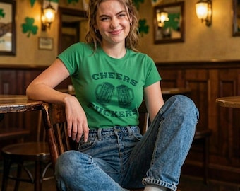 Cheers Fuckers St. Patrick's Day T-shirt, grappig Iers drinkshirt