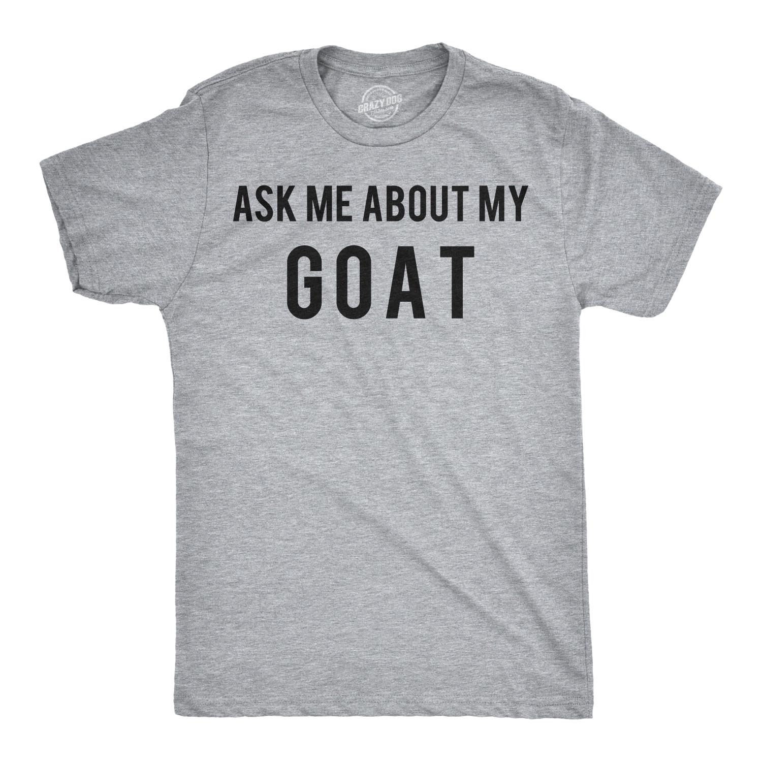 Goat Flip Shirt: Funny Men's T-shirt, Goat Owner Gift - Etsy Ireland
