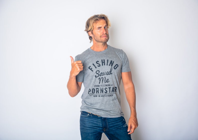 Funny Fishing T-Shirt, Hooker Fishing Gear, Rude Shirt image 6