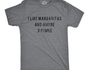 I Like Margaritas Shirt, Funny Tequila T-Shirt, Cinco de Mayo Drinking Tee