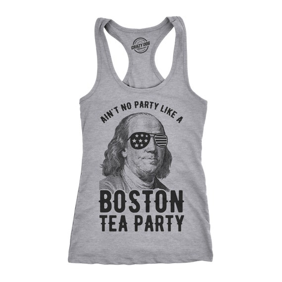 Boston Tea Party Tank Top, Benjamin Franklin Independence Day Tank Top, 4th Of July Shirt, America Shirt, Murica Shirt, Beer Shirt Il_570xn