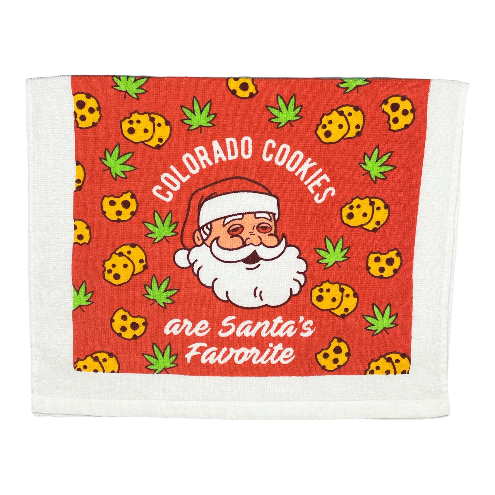 Colorado Cookies Are Santa's Favorite Oven Mitt Funny Weed Pot Edibles  Christmas Novelty Kitchen Glove