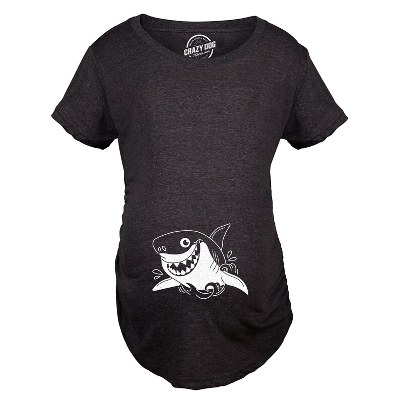 Baby Shark Maternity Shirt Fish Jaws Pregnancy T Shirt Gift Etsy