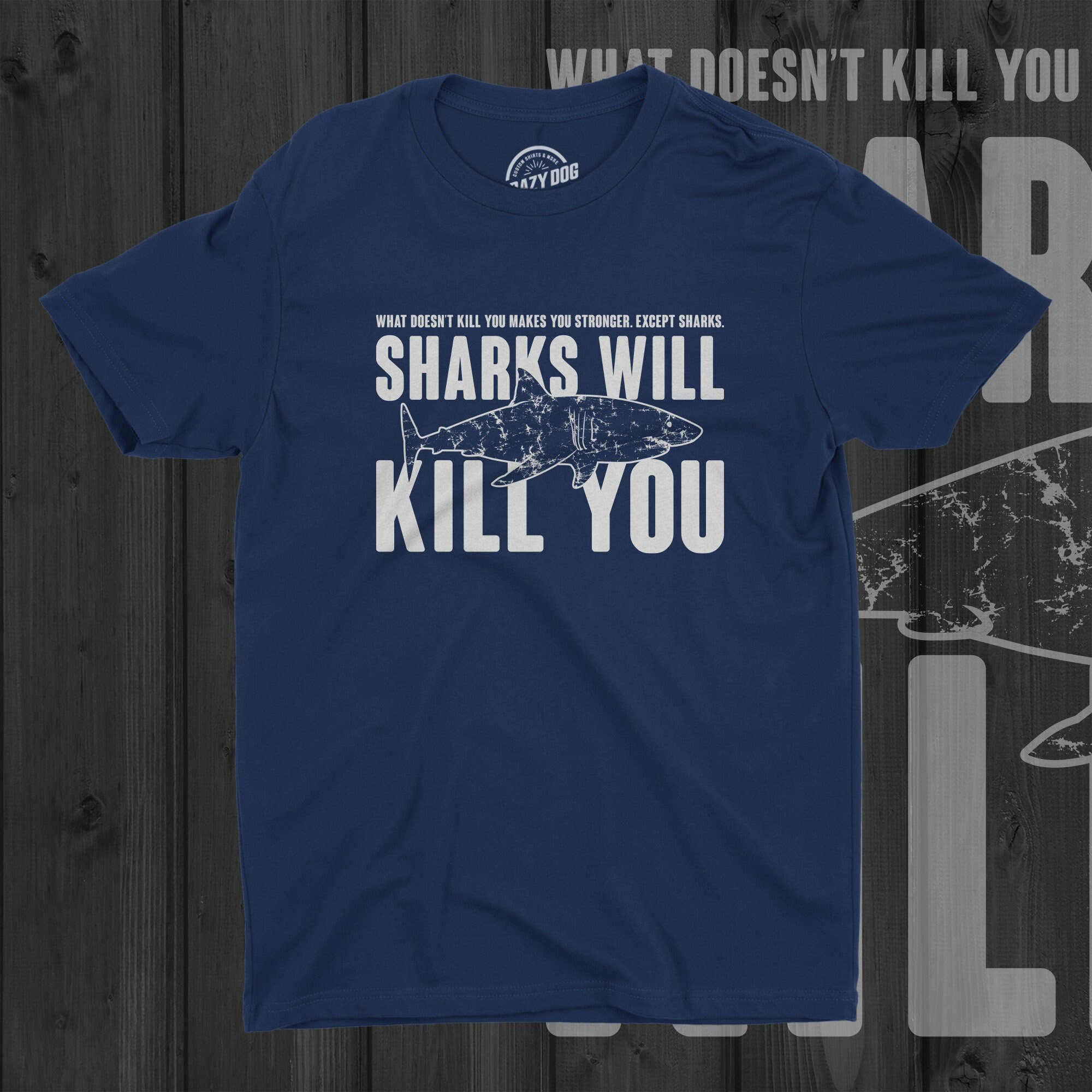 Mens Sharks T Shirt Beach Shirt Men Summer T Shirts Fish T - Etsy