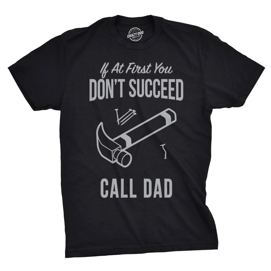 Dad Shirt Funny New Dad Shirt Dad Hammer Shirt Fix It Dad Etsy