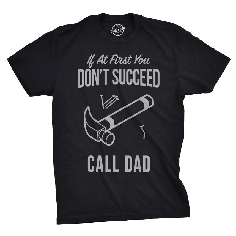 Dad Shirt Funny New Dad Shirt Dad Hammer Shirt Fix It Dad - Etsy