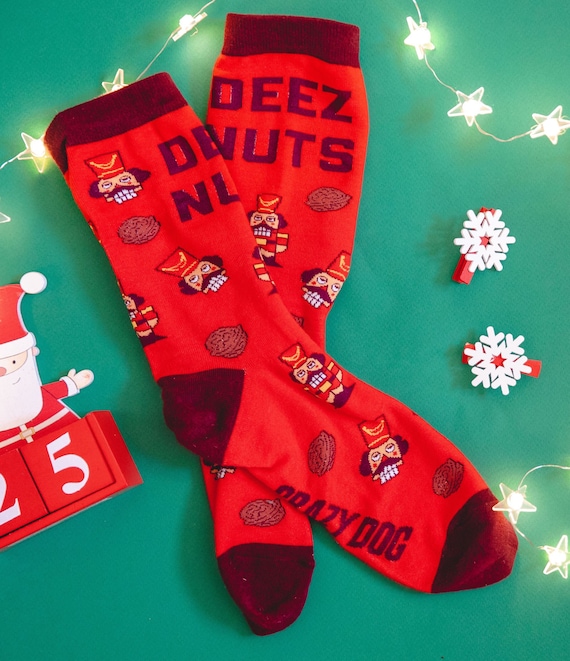 Christmas Socks Adult Christmas Humor Socks Men s Socks Deez