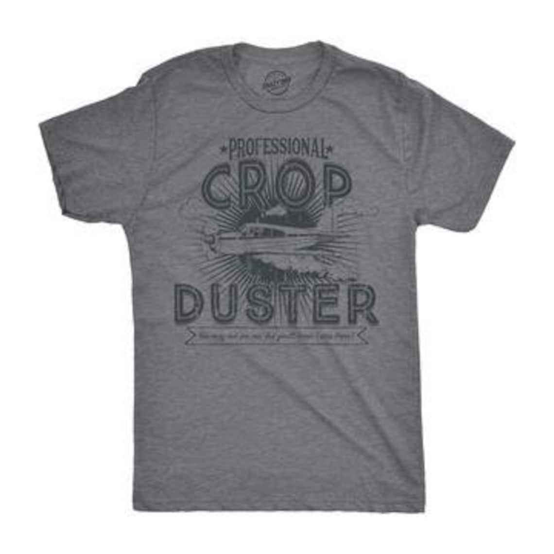 Airline Pilot Shirt Professional Crop Duster Funny Dads - Etsy