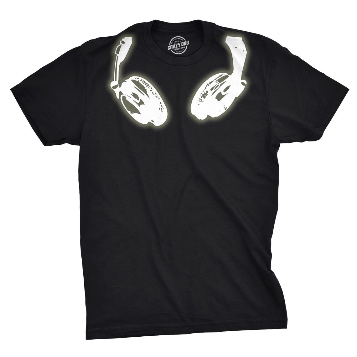 EDM Shirts EDM Festival Clothing GLOW Headphones Shirt Dj Etsy