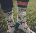 Fast Food Deer Socks, Funny Hunting Socks