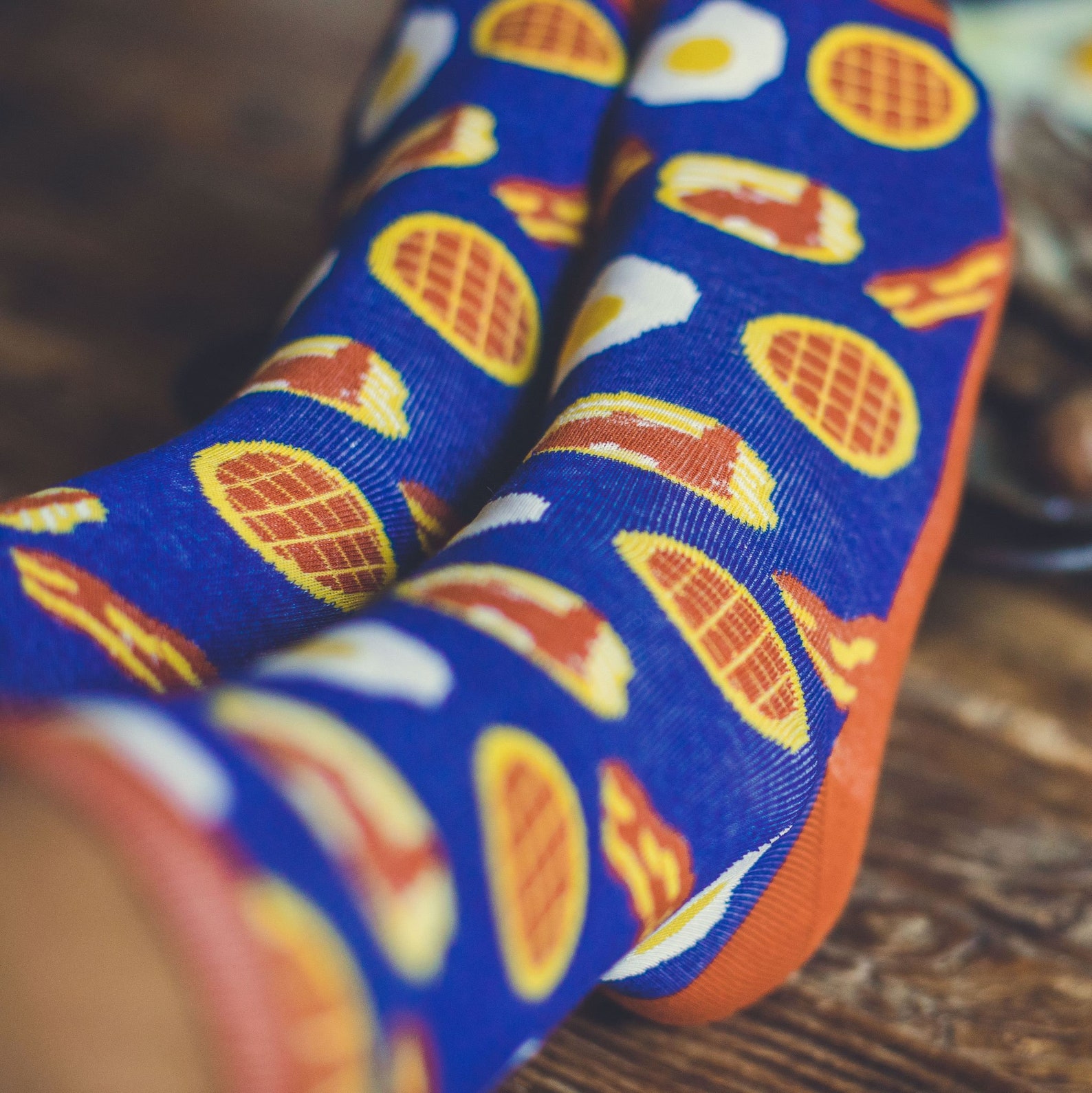 Groomsmen Socks Funny Food Socks Eggs and Bacon Socks Funky Etsy
