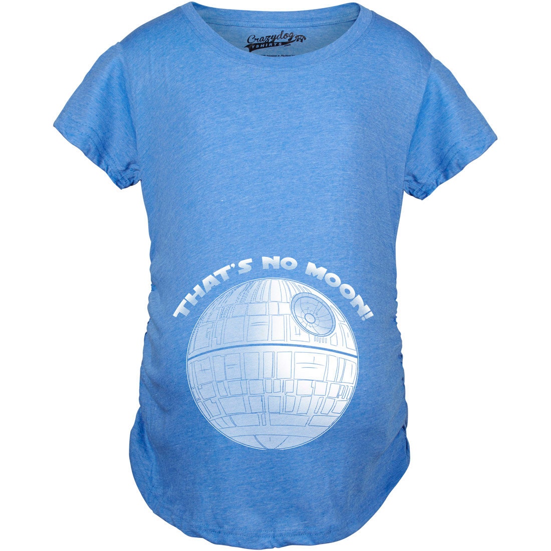 Maternity Thats No Moon Cute T Shirt Funny Pregnancy Announcement Baby Bump Tee 