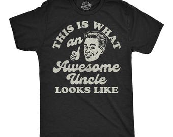 Uomini Divertente Citazione Della Festa Del Papà Per Zio Maglietta - Foto 11