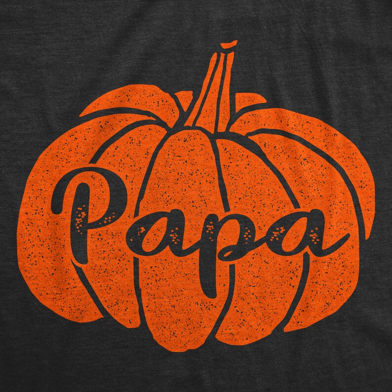 Pappa Pumpa T-shirt, Herr Halloween Kostym T-shirt bild 2